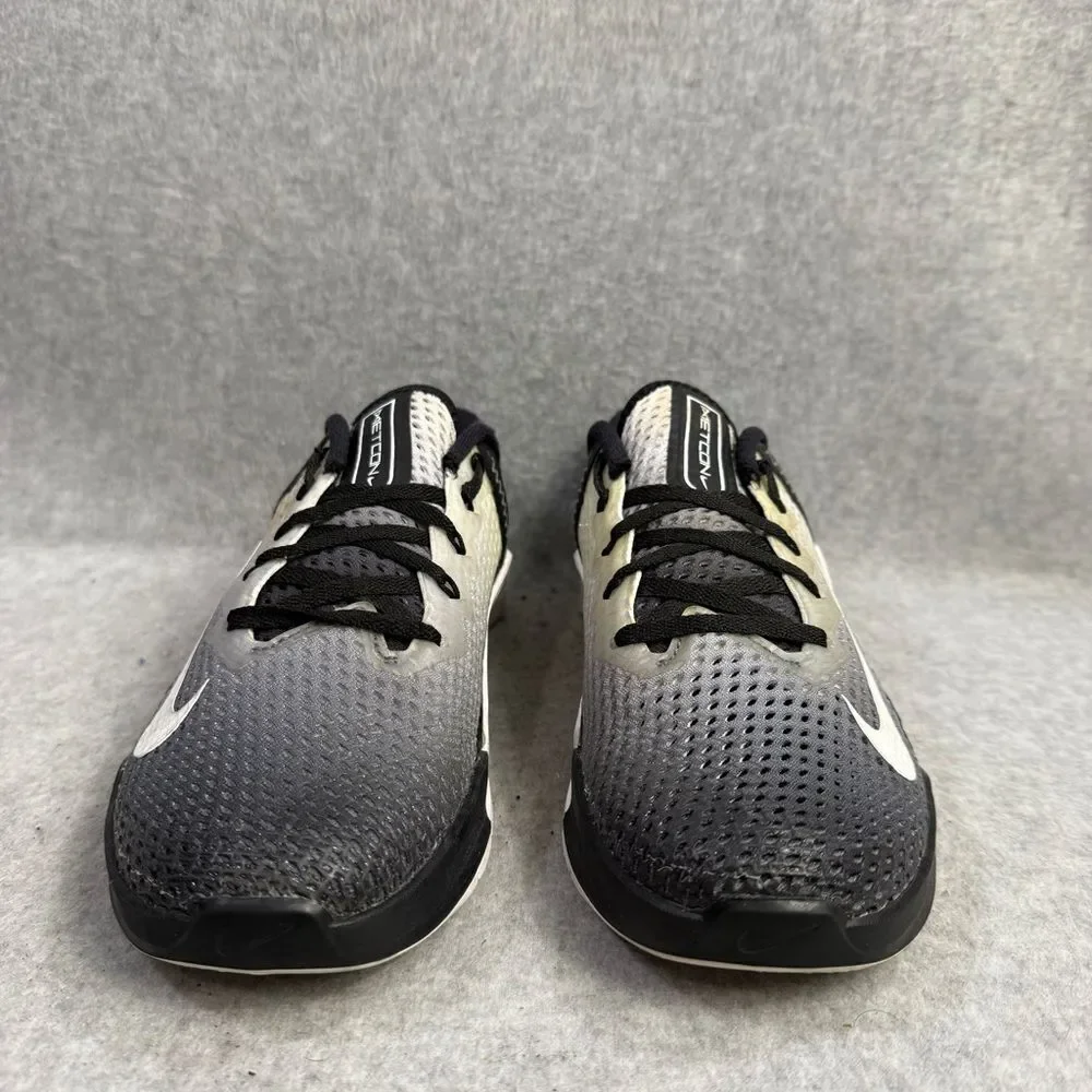 Nike Shoes Womens Size 7 Metcon 6‎ Black White Crossfit Workout Running Sneakers